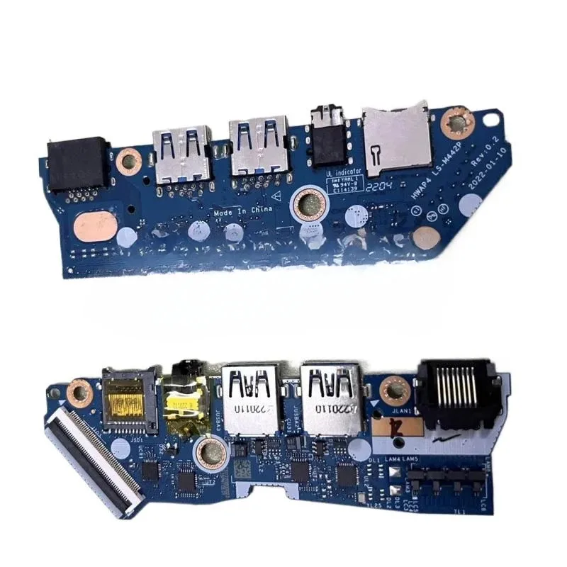 

New hwap4 ls-m442p audio USB SD card reader RJ45 Lan IO board