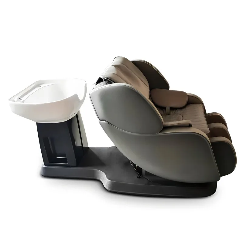 Shampoo bed Smart electric hair salon Massage chair Multifunctional with ceramic basin Hair cutting and beauty dual-purpose