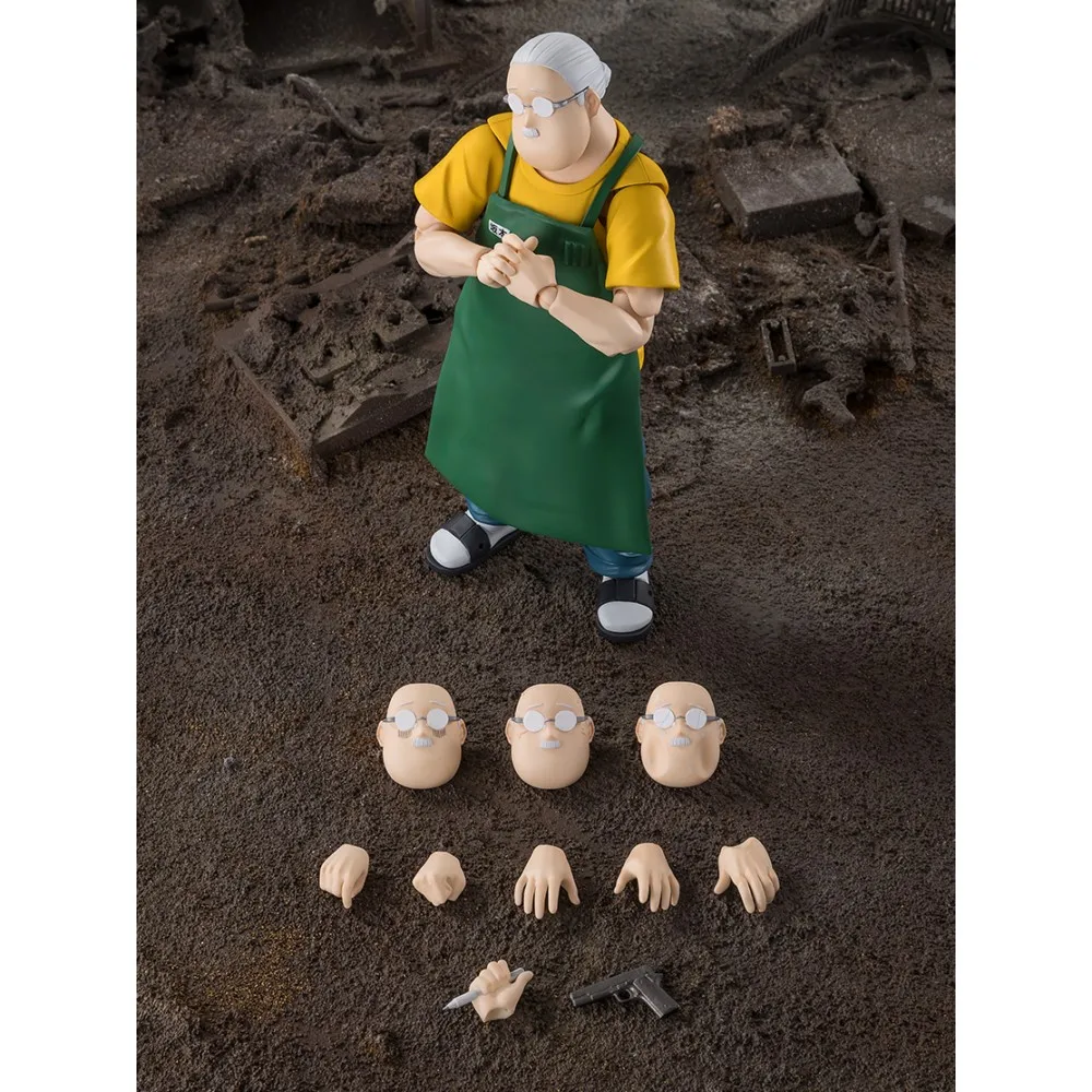 Bandai S.H.Figuarts Sakamoto Taro & Shin Asakura SAKAMOTO DAYS 2-Pack Set Anime Action Figures with Face & Hand Parts Collectors