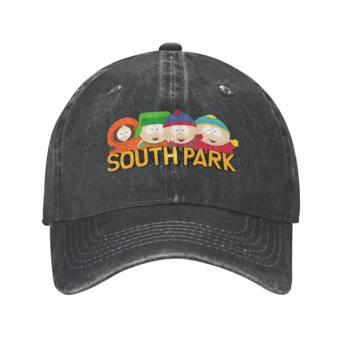 Southpark Cartoon Anime Baseball Cap Vintage Distressed Cotton Sun Cap for Men Women Outdoor Activities Hats Cap