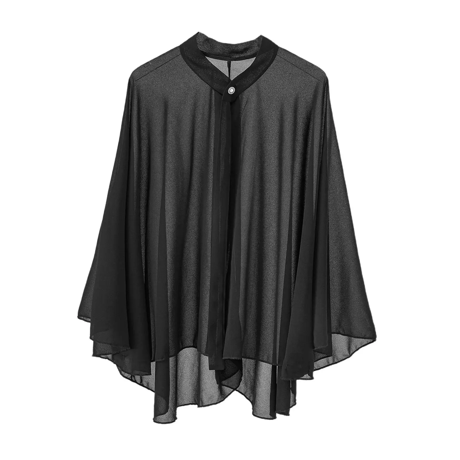 Shawl Wrap Women's Cardigan Cape Cover Front Shrug Silky Soft Loose Suitable for Wedding Travel