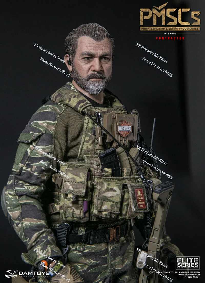 Damtoys dam78041 1/6 Sammler Militär Mann Action figur pmscs Auftrag nehmer in Syrien Serie Original 12 "Full Set Fans Modell