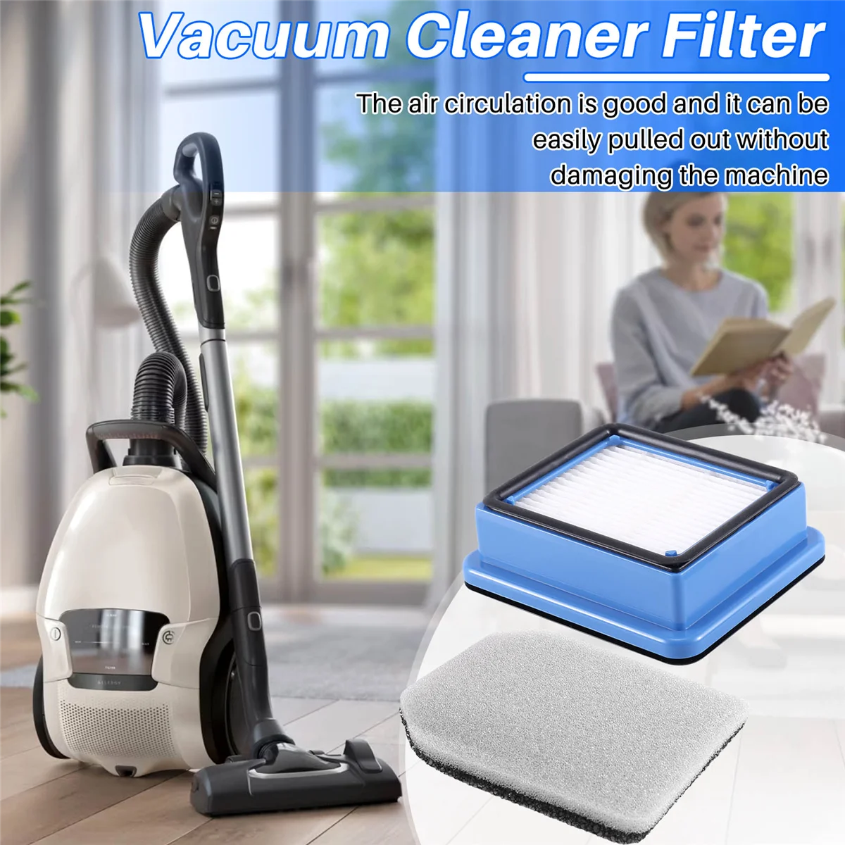 Сменный фильтр Hepa N98R для Electrolux Q6 Q7 Q8 WQ61/WQ71/WQ81, запасные части для пылесоса