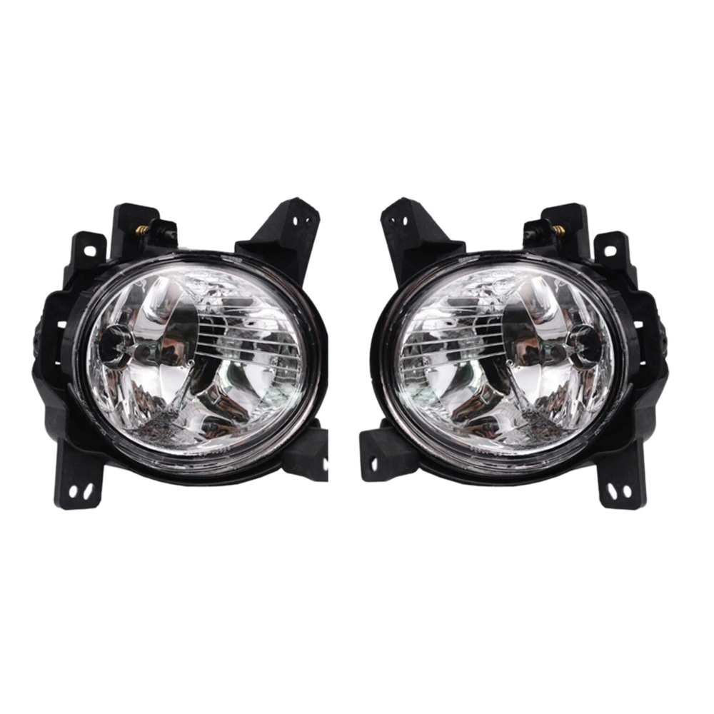 

1Pair Car Front Bumper Fog Lights Assembly Driving Lamp Foglight for Hyundai Santa Fe 2011 2012