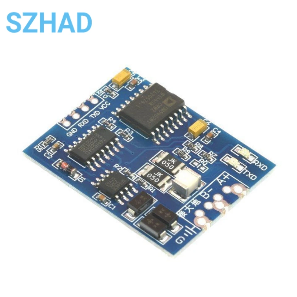 3.3V 5V TTL UART To RS485 Isolated Interface Converter Module Single-chip Serial Port UART Industrial