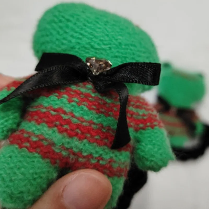 2 قطعة/1 قطعة إكسسوار شعر على شكل ضفدع صغير لطيف مربوط بذيل حصان ، حبل عقال عالي المرونة ، إكسسوار شعر كرات اللحم جديد