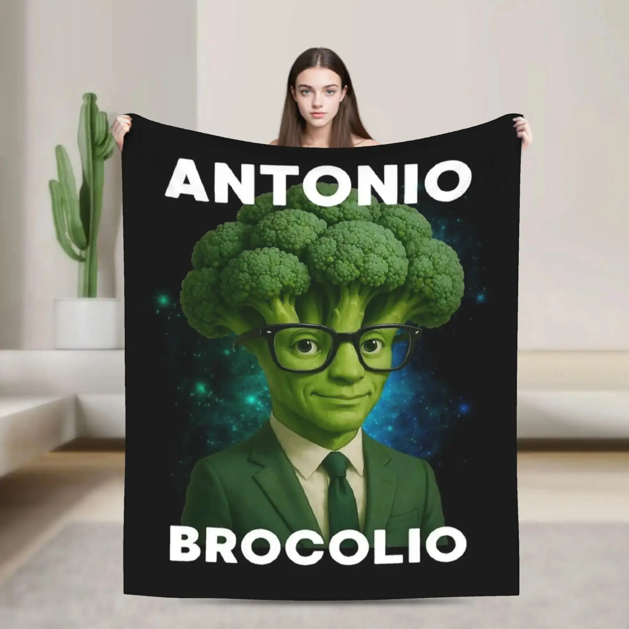 

Мягкое одеяло-плед с мемом «Brainrot» от Antonio Brocolio для мальчиков, для спальни, дивана, кровати, в уличном стиле