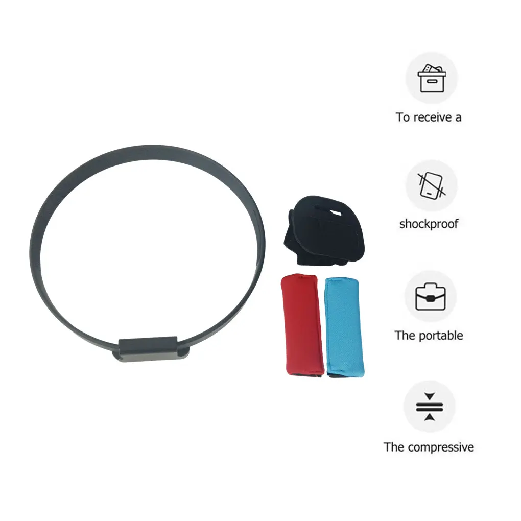 Anillo apto para juego de aventura, correa elástica para pierna, deporte, juego deportivo somatosensorial, Yoga, Fitness para Nintendo Switch, anillo de juego para adultos