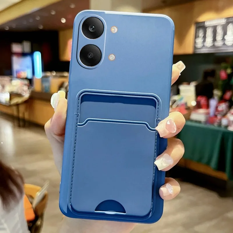 Für POCO X8 Pro Max Kartenfach-Brieftaschenhülle für Mi POCO X8pro Candy Matte Soft Silikon Rückseite Anti-Fingerprint