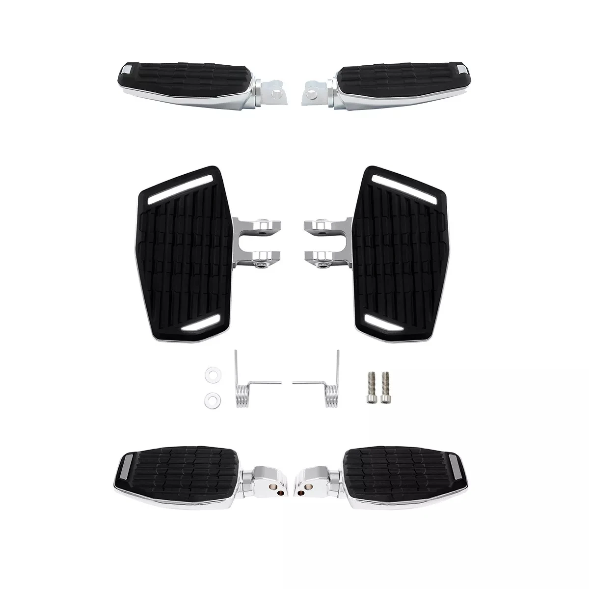 

Rider Passenger Footboards Engine Footpegs For BMW R18 B 2021 2022 Transcontinental 2023 2024 Motorcycle