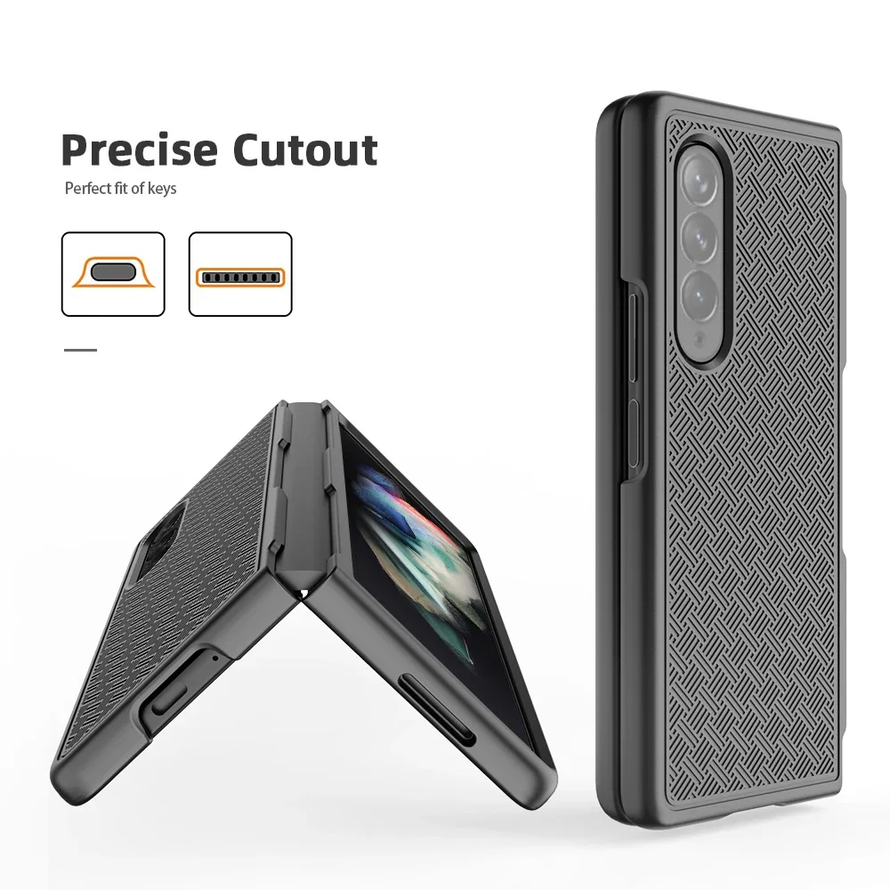 Hard Armor Funda Case for Samsung Galaxy Z Fold 6 5 fold6 Fold4 Fold3 Fold 4 3 Fold5 5G ZFold5 Belt Clip Holster Folding Covers