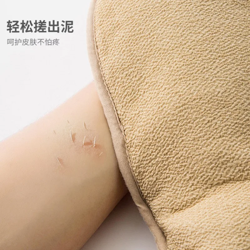 

1pc Double-sided Bath for Peeling SPA Shower Gloves Body Cleaning Rub Dead Skin Massage Honeycomb Particles Scrubber Gloves