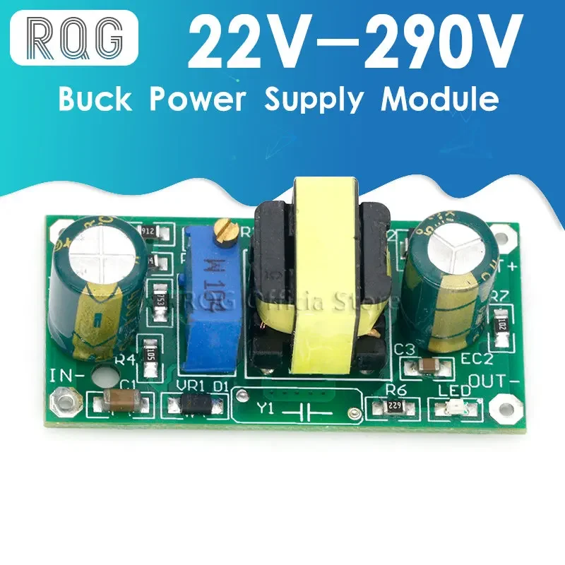 DC-DC Step Down Buck Power Supply Module Adjustable DC DC 22V-290V to 3.6V-15V Isolation Switching Converter Regulator Board