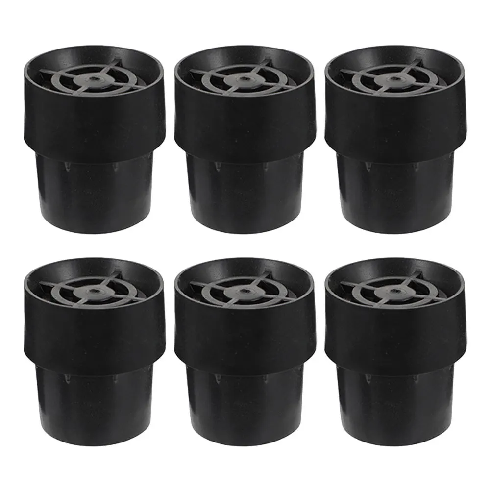 

6Pcs Trampoline Anti-Skid Leg Covers 2.5cm Diameter Reduction Foot Caps Mini Trampoline Replacement Parts