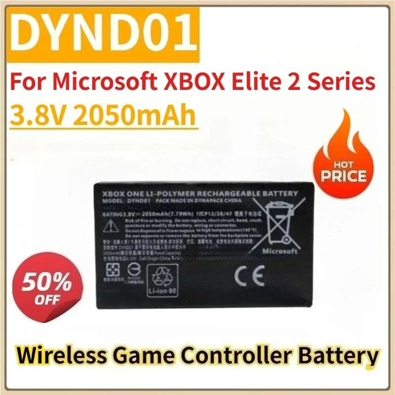

New Replacement Digital Battery 3.8V 2050mAh DYND01 for Microsoft XBOX Elite 2 Series