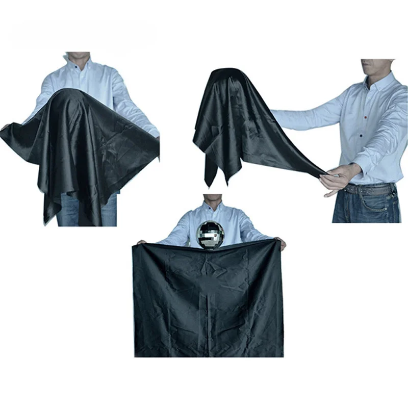 

Zombie Ball with Foulard Medium (Silver Color) Floating Magic Tricks Magician Stage Magic Props Gimmick Illusions Fun Levation