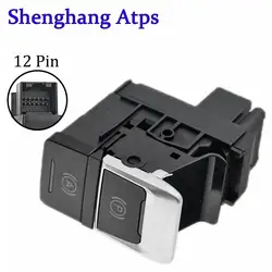 12 Pins Electric Handbrake Switch Parking Brake Button For Audi A6 C7 A7 2012-2018 4G1927225B 4G1 927 225 B