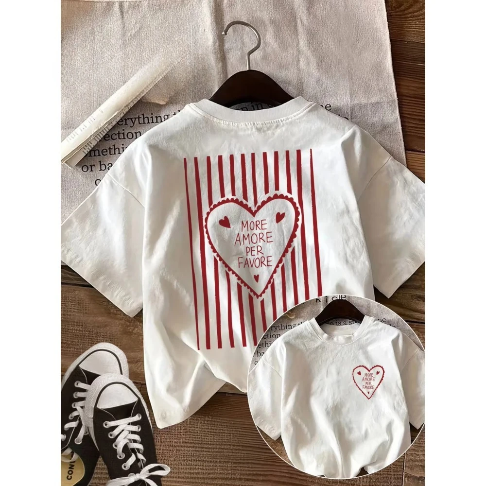 Summer Clothing In Spanish - More Amor Por Favor Kaos Katun