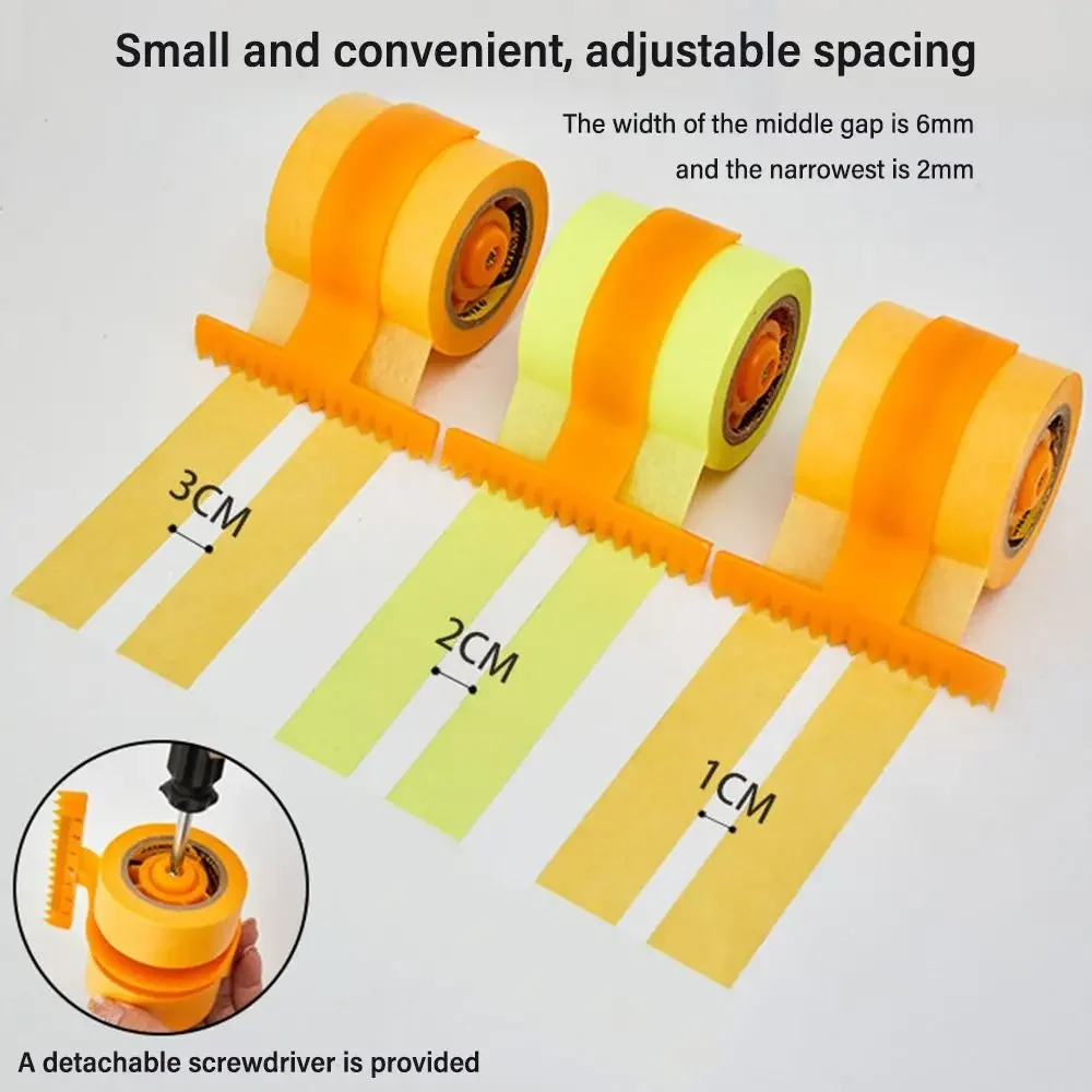 Masking Tape Applicators Decor Tool Handheld Easy to Use Detachable Painting Beauty Seam Tape Pasting Tool for Wood Board Gaps