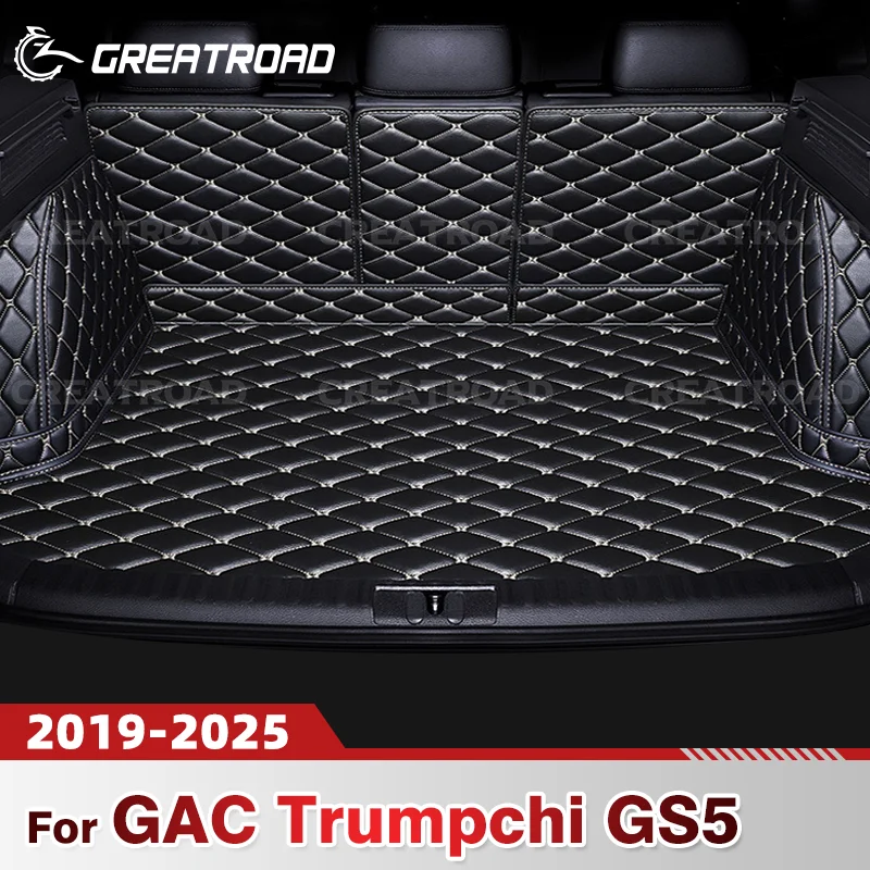 

Автоматический коврик в багажник с полным покрытием для GAC Trumpchi GS5 2019-2025 2024 2023 2022, коврик для багажника автомобиля, аксессуары для защиты салона