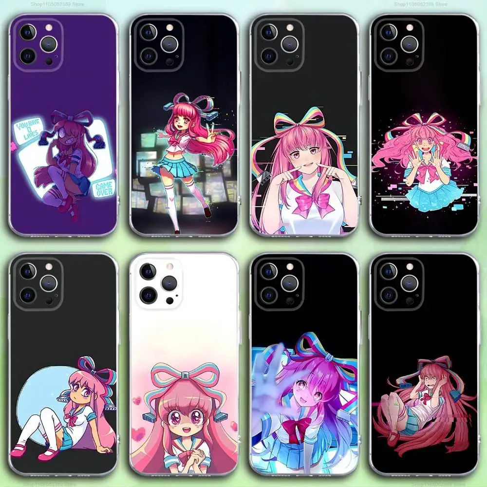 

Game G-GIFfany Artificial Phone Case For iPhone 17,16,15,14,13,12,11 Pro,Max,Plus,X,XS,XR,SE4,E Mini Transparent Soft Cover