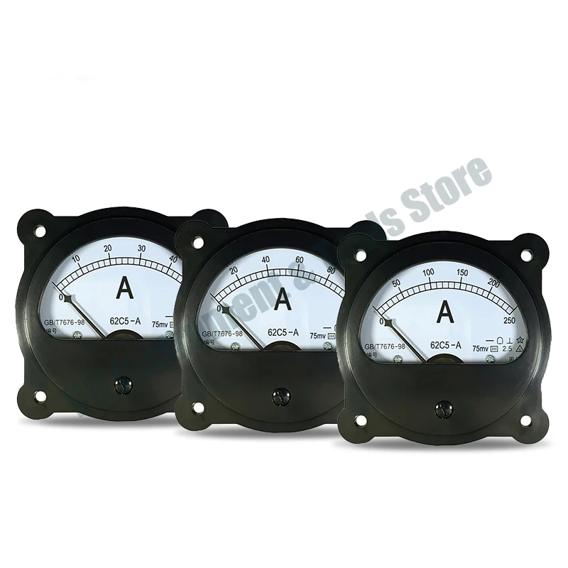 Picture 3: 62c5 75mv DC ammeter 5a10a20a30a400a600a Pointer 62c2 62c4 62c6 80
