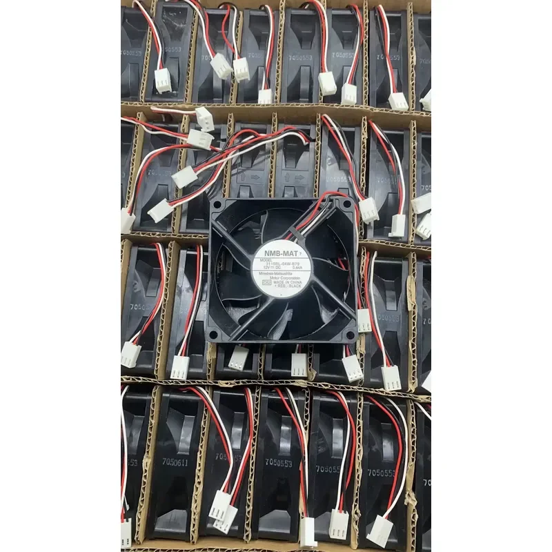 for Mebea NMB Double Ball Bearing Fan 80mm 8cm 12V 0.44A Original Cooling Fan