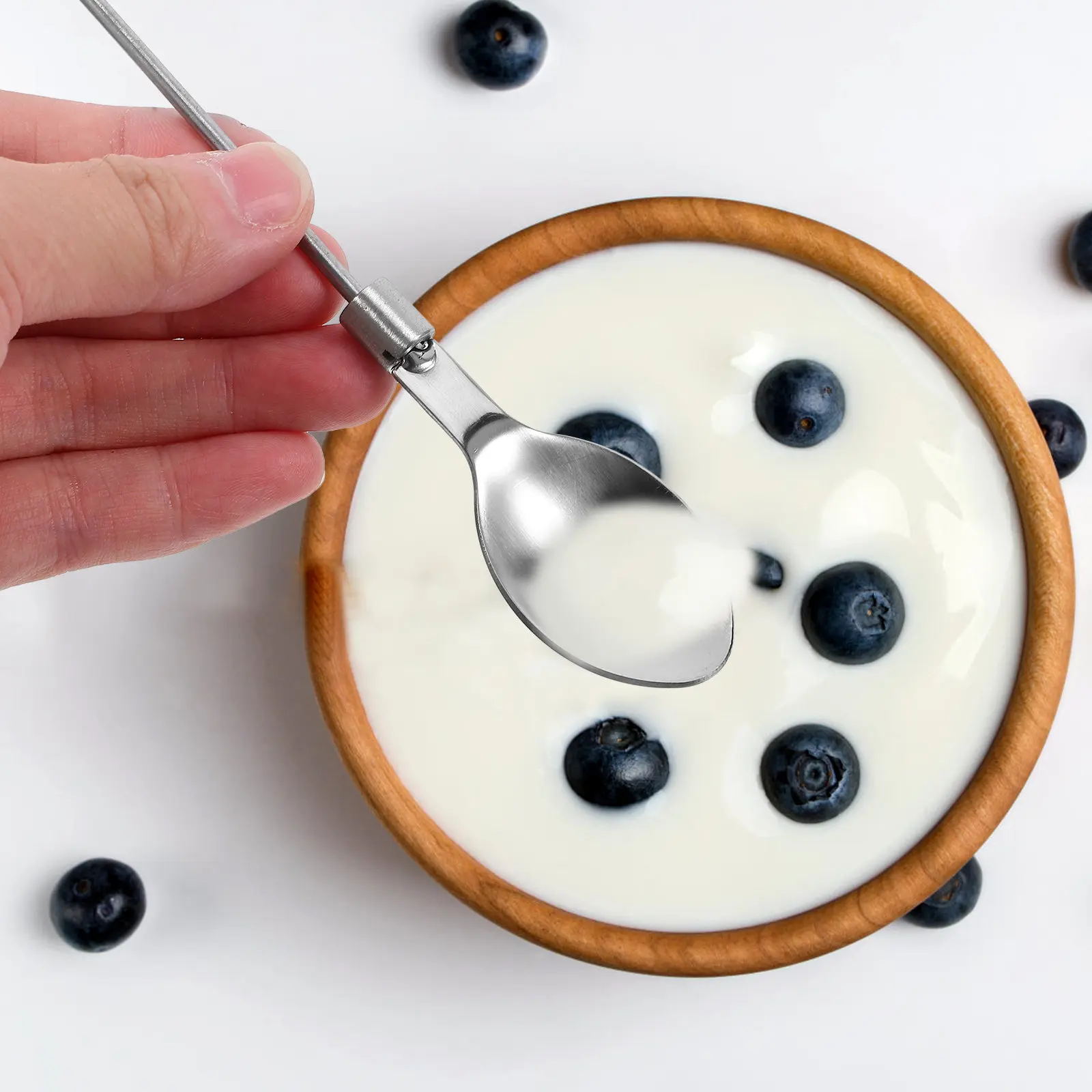 

5Pcs Beadable Tea Spoon Stainless Steel Zinc Alloy Ergonomic Design for Coffee Dessert Tasting Stirring Serving DIY Crafts Ice