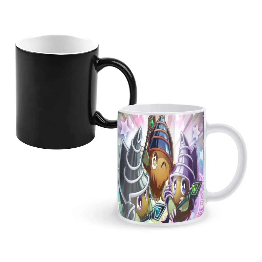 Manga-Yu-Gi-Oh-Anime-Creativity Color Change mug mug Hot Coffee Cup Breakfast Cup mug Friend Holiday Gift