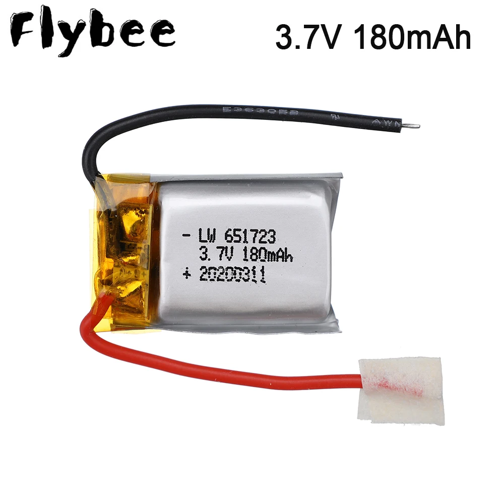 Akumulator Lipo 3.7V 180mAh do Syma S105 S107 S107G S108 Skytech M3 m3 S977 Części zamienne do helikoptera Syma Skytech RC