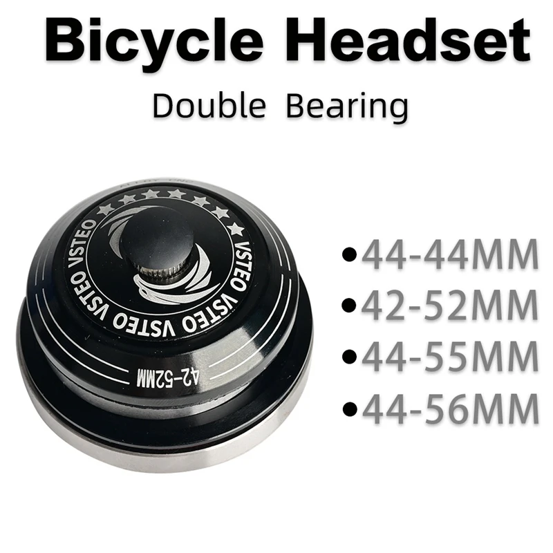 VSTEO Mountain Road Bike Headset Front Fork Bearing Bowl Set Tapered Tube Straight Tube Bearing Bicycle Parts