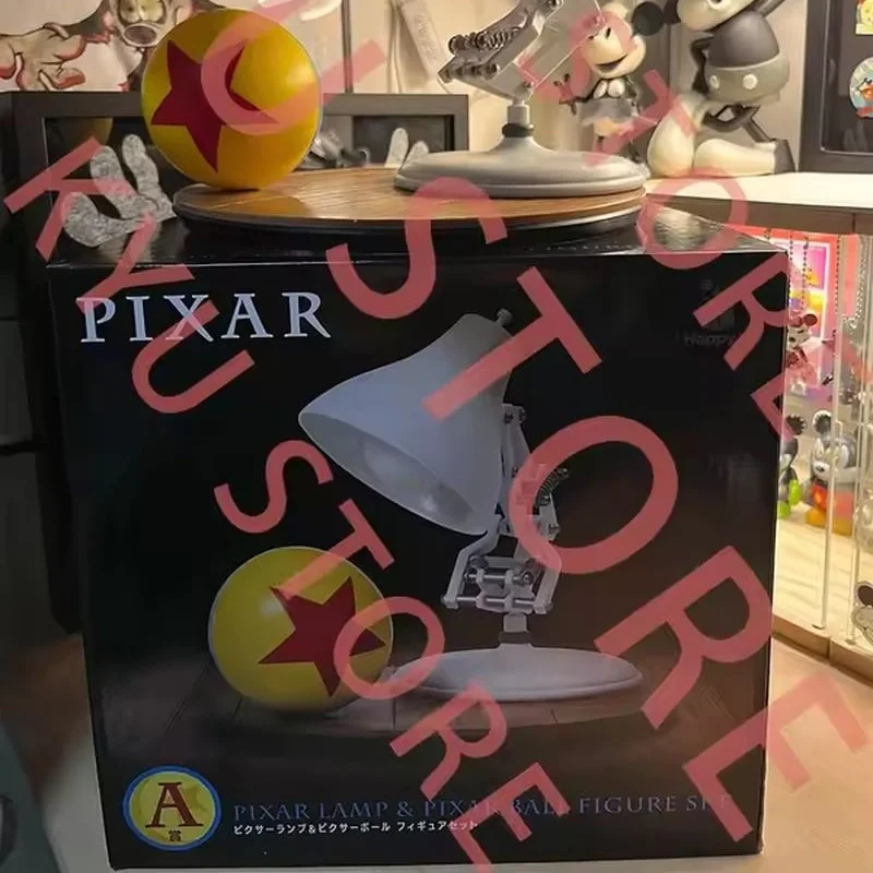 Pixar Lamp & Pixar Luxo Ball Figure Set Happy U Disney Toy Story  BANDAI Ichiban Kuji A Reward Anime Ornaments Collection