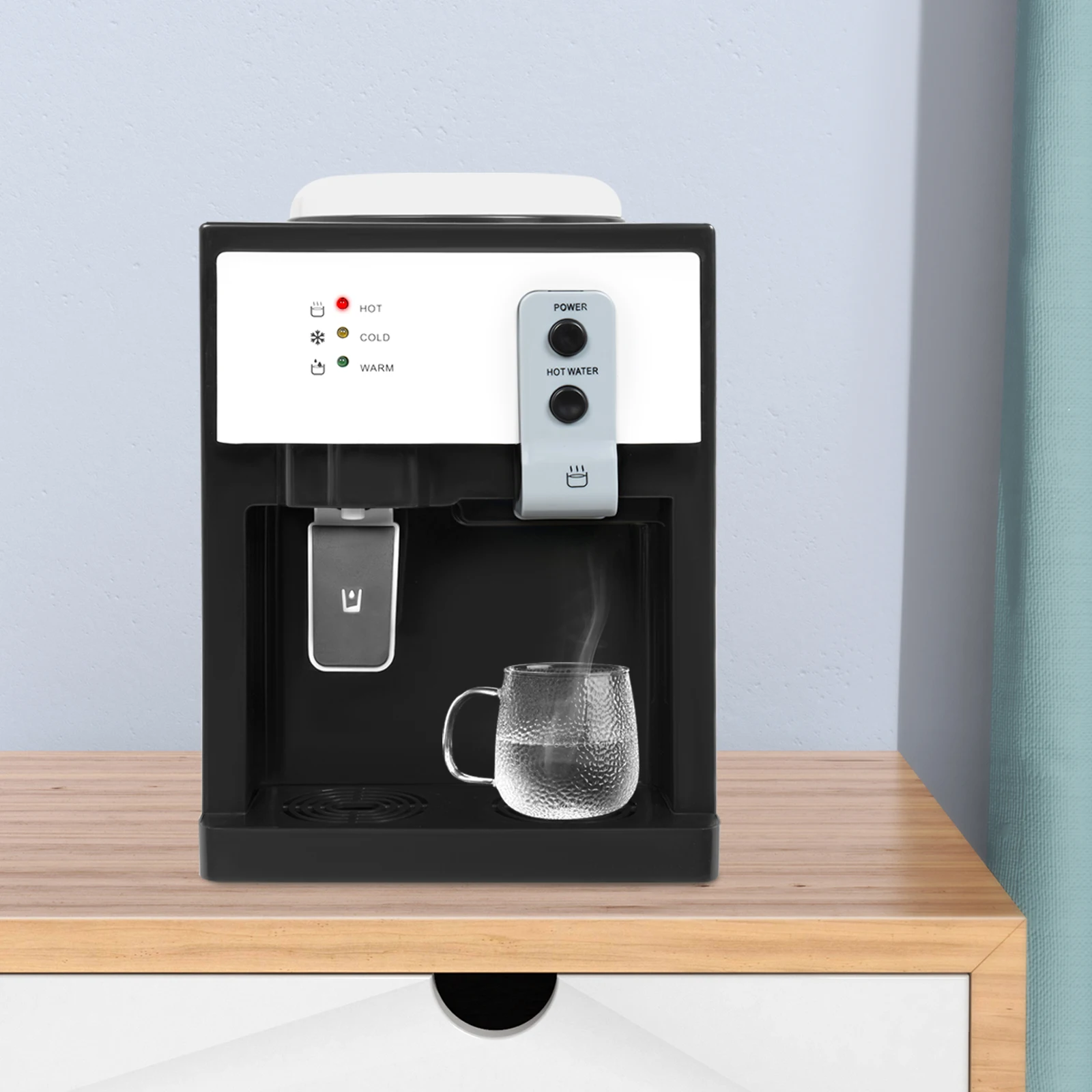 

5 Gallon Water Dispenser 3 Temperature Settings Hot Cold&Room Water Detachable Design&Excellent Heat Dissipation for Bedroom