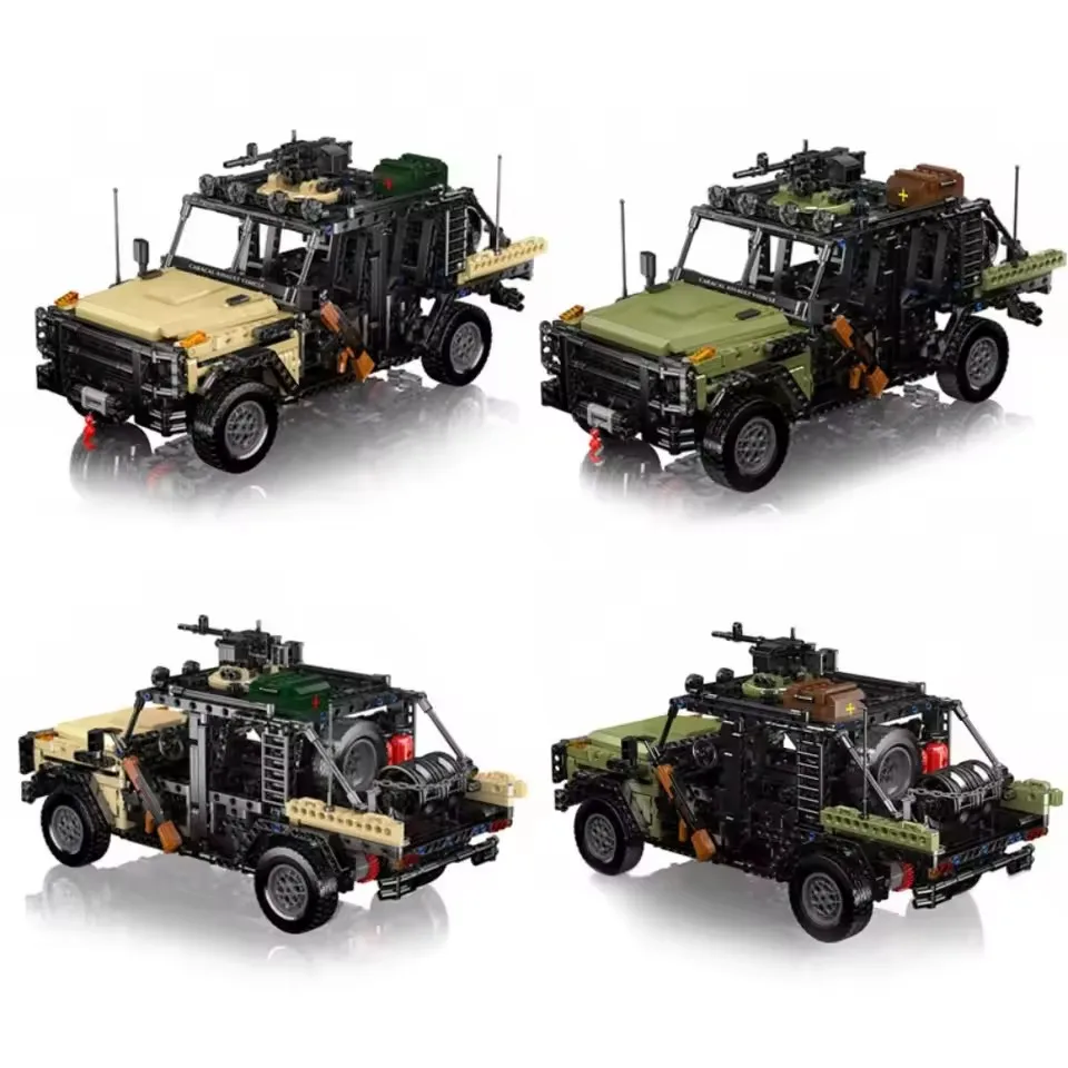 ชุดตัวต่อรถทหารรุ่นพิเศษ คาราคาล สำหรับประกอบเอง ของเล่นเสริมทักษะสำหรับผู้ใหญ่และเด็กผู้ชาย