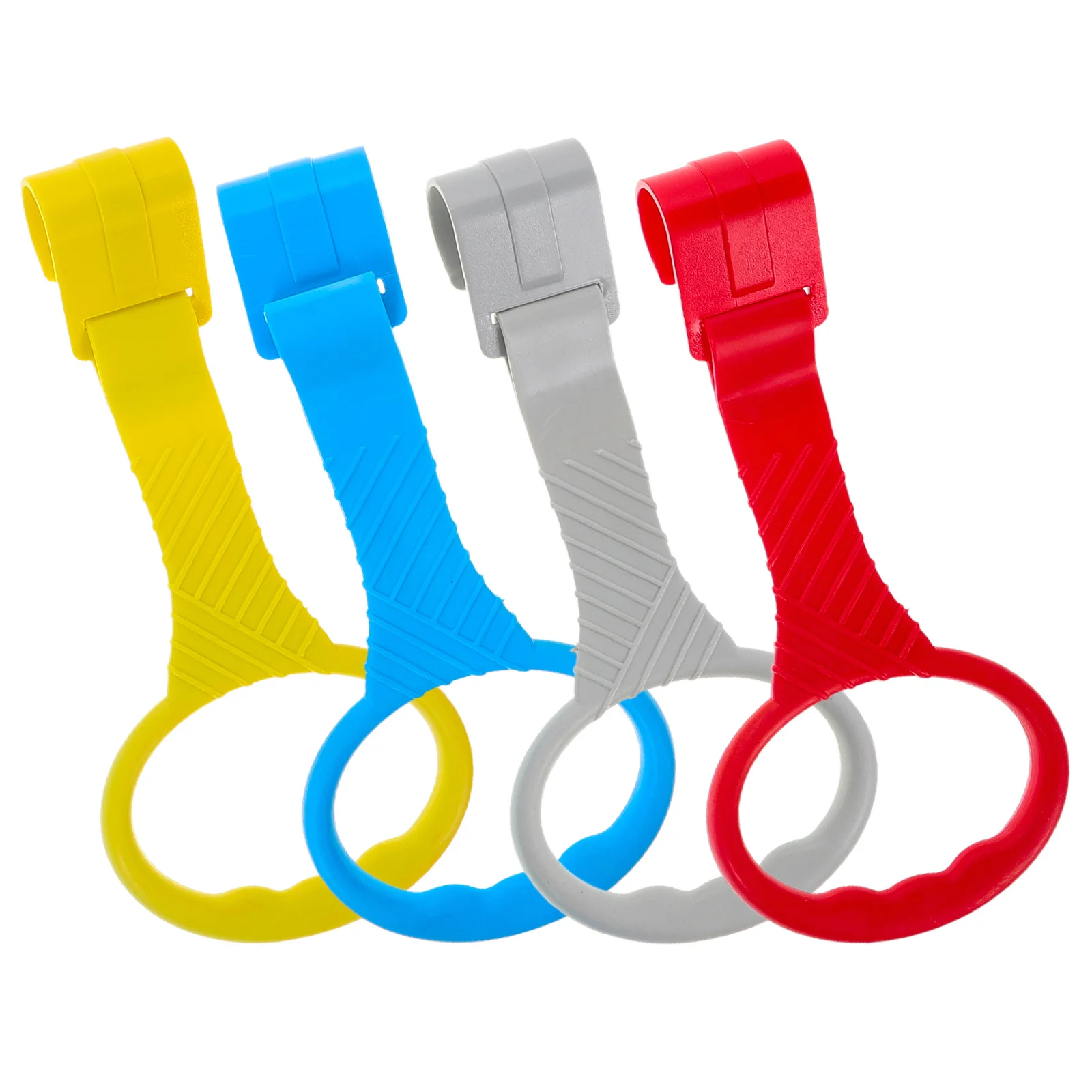 4 قطعة سرير الرضع سحب ما يصل خواتم الطفل الدائمة المساعدة الحضانة سحب ما يصل القضبان المشي المعونة سرير بيبي دعم خواتم #3