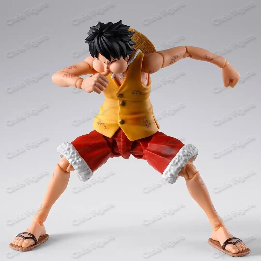 Bandai S.H.Figuarts One Piece SHF Monkey D. Luffy “Gear Third ”Optional Accessories  Battle of Marineford Collectible Model Toy - view 5