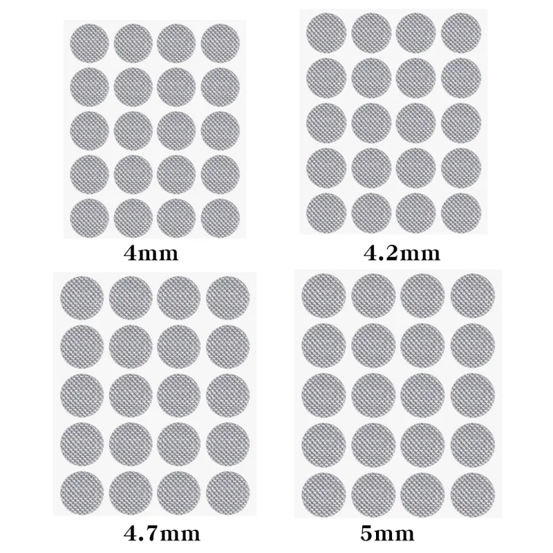 Earphone Dustproof Network Anti Dust Mesh 4mm 4.2mm 4.7mm 5mm Accessories DIY Filter In-ear Headphones Accessories New