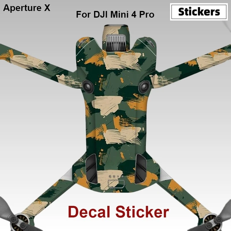 

For DJI Mini 4 Pro Drone Sticker Anti-Scratch Protective Skin Decal Vinyl Wrap Film Protector Coat Mini4pro