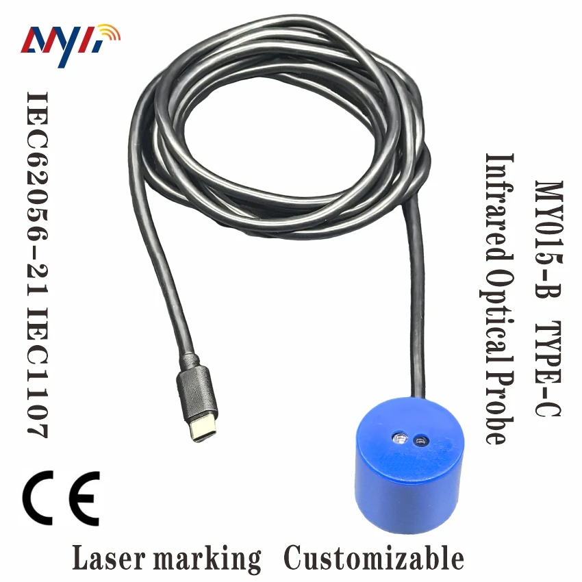 

Тип-C USB 940 нм ИК ближний инфракрасный FT232 AMI Dlms IEC1107 IEC62056-21 Кабель-адаптер