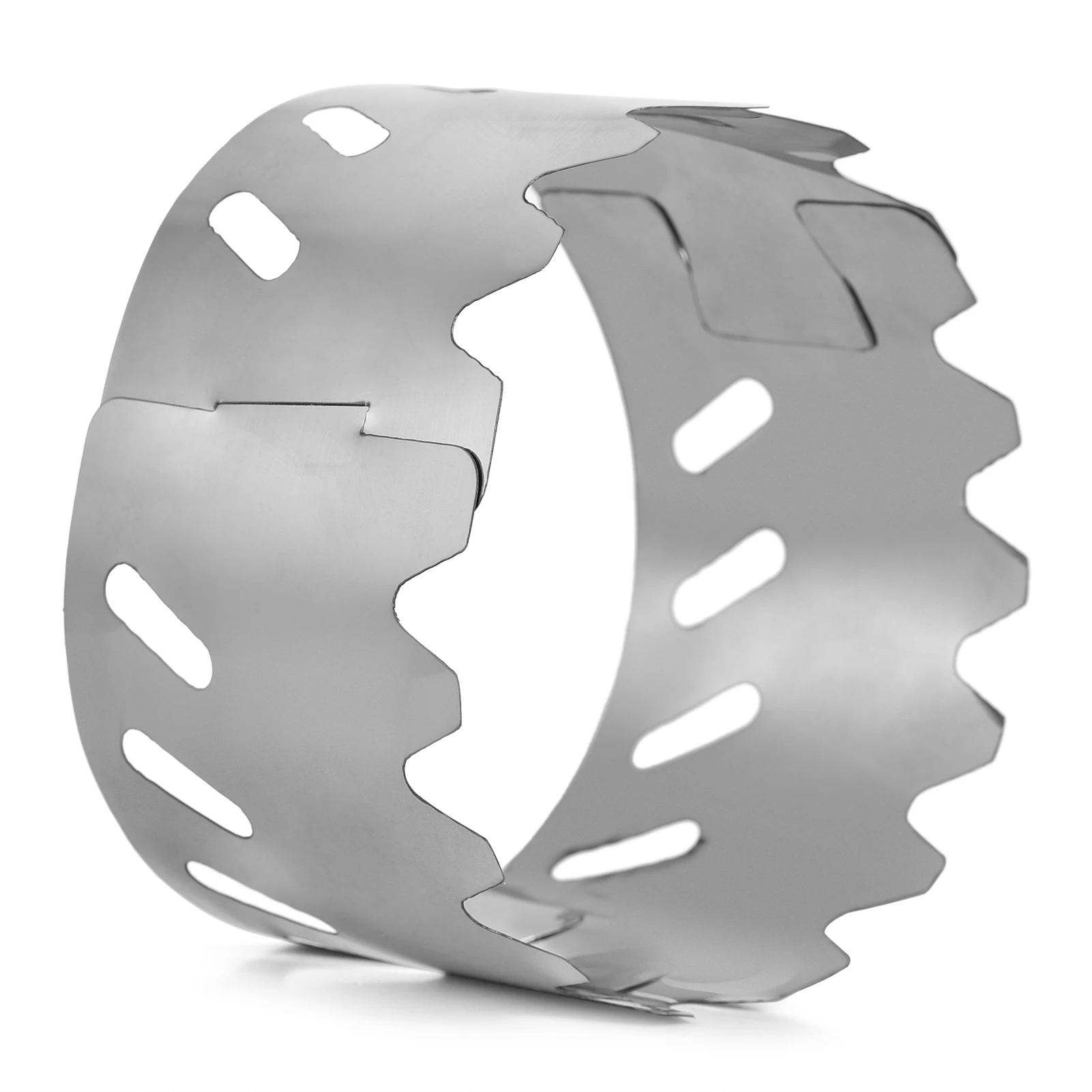 TOMSHOO Tragbarer Mini-Alkoholkocher aus Aluminiumlegierung mit Deckel, Outdoor, Camping, Wandern, Rucksackreisen, Kochherd, Alkoholkocher – Detail 11