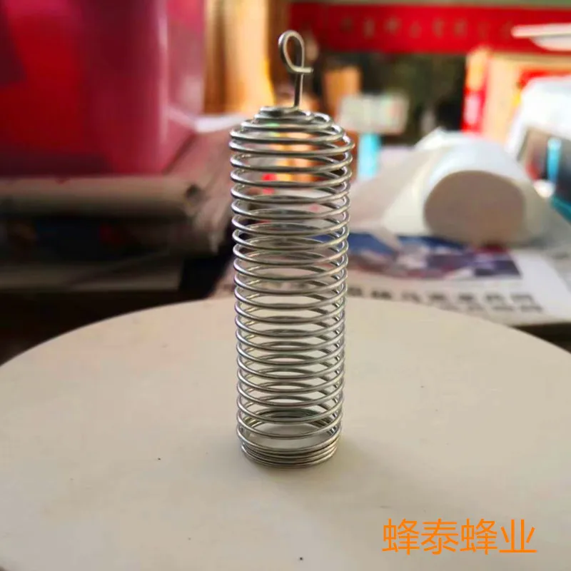 100PCS King Cage Spring King Cage Anti-Queen Bee Escape King Cage Zhongyi Bee Special King Cage Spring Galvanized King Cage