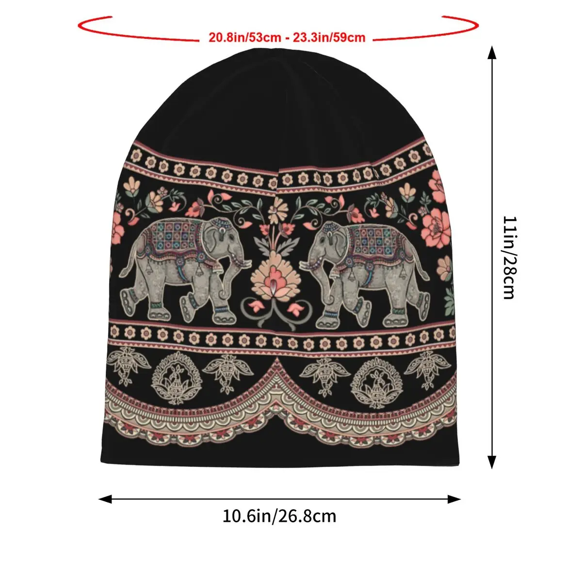 Thai Elephant Beanies Caps Hat Fashion Bonnet Hats Men