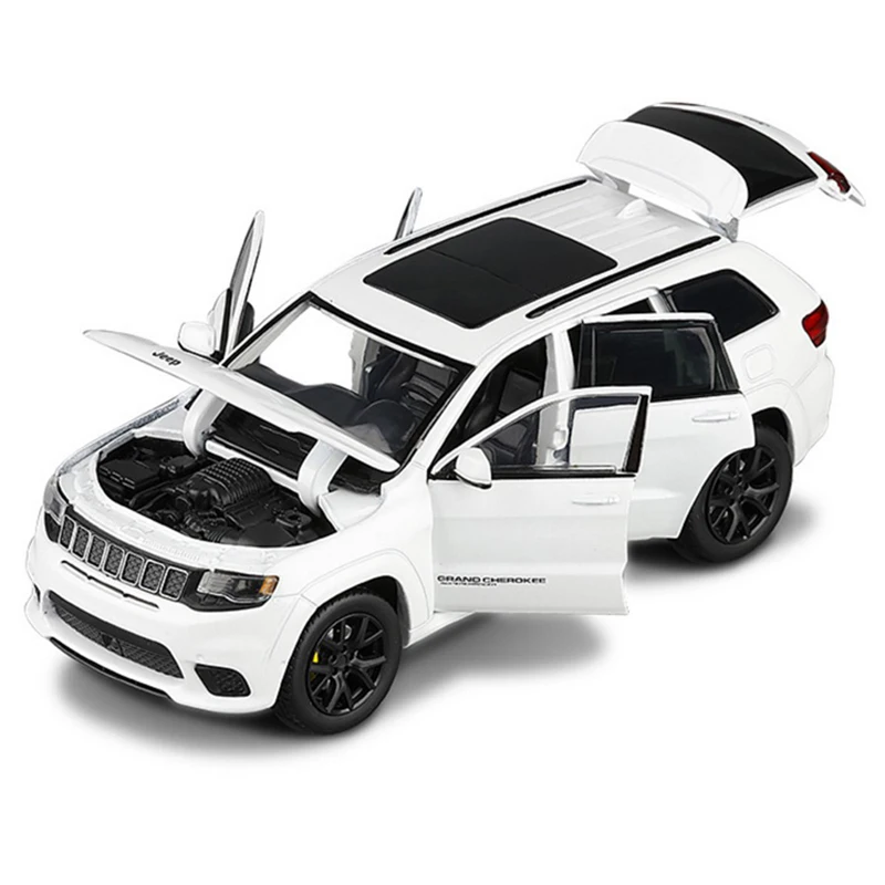 1:32 Jeeps Grand Cherokee Alloy Off-road Vehicles Car Model Diecasts & Toy Vehicles Metal Toy Car Model Simulation Toy Gift