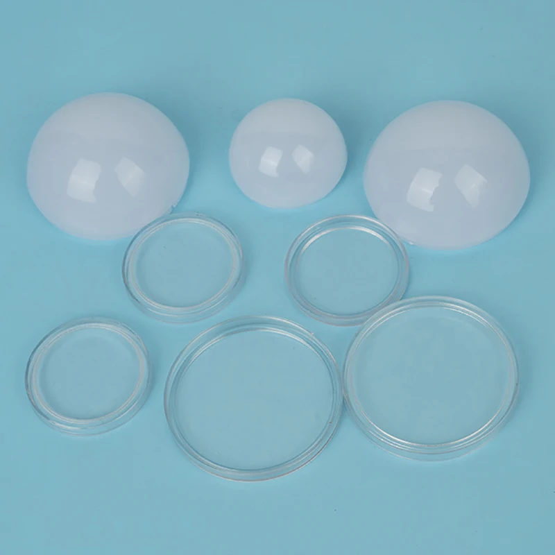 5 stuks LED Plastic Halve Lamp Make-upspiegel Lamp Plastic/Aluminium Basis Shell Thuis Plafondlamp Spiegel Front Light Verlichting