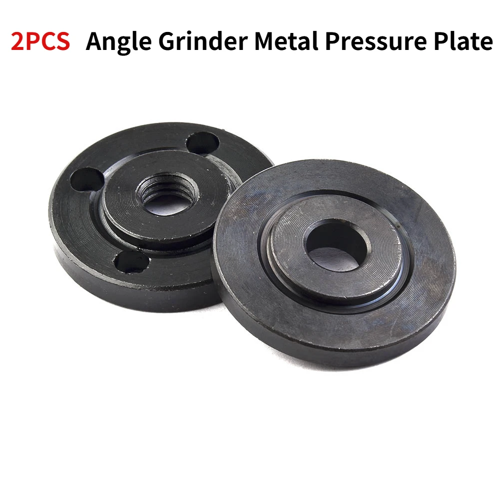 2Pcs Angle Grinder Thread Replacement Angle Grinder Metal Pressure Plate Flange Nut Set For 20/22mm inner hole Cutting Discs