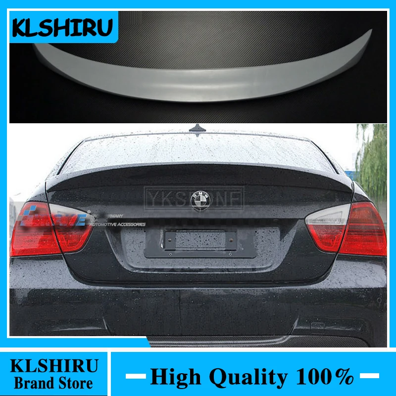 For BMW E90 Spoiler ABS Spoiler For BMW E90 M3 320i 320li 325li 328i with color Spoilers For E90 2005-2012 