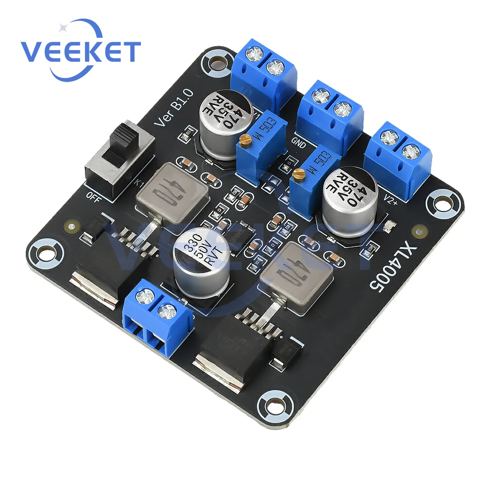 DC-DC 5–32 V bis 0,8–30 V Step-Down-Board, einstellbares Modul, Batterieladegerät, einstellbares Konstantstrom-Modul, Schaltnetzteil