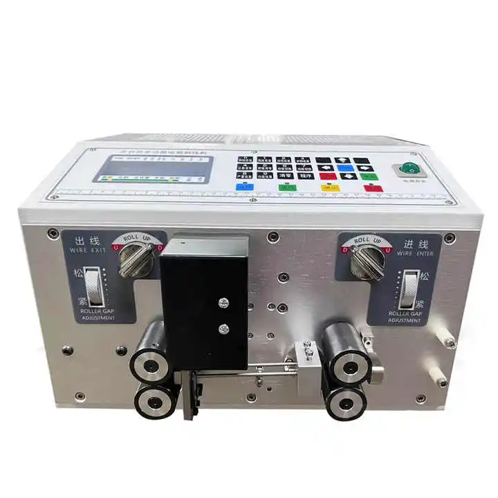 Gold Seller Multi-Core Flat Sheathed Wire Processor Cable Manufacturing Equipment Automatic Double Sheathed Wire Stripping