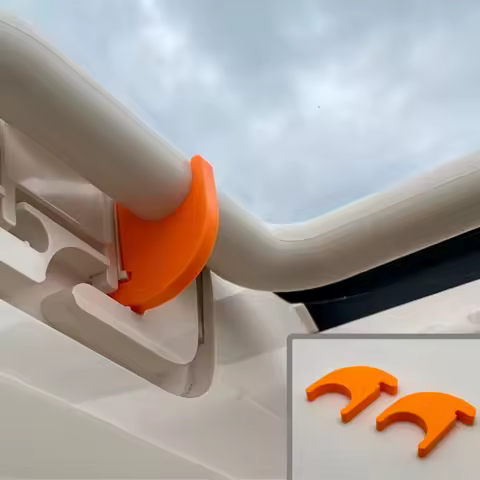 2pcs Rooflight Security Locks Fit For Dometic Midi Mini Heki Skylight Caravan Motorhome RV Parts 400x400mm 700x500mm