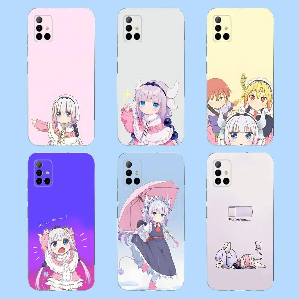 

K-kanna kamui Anime Phone Case For Samsung S30,23,21,22,20 FE lite,S10,9,PIus Note20ultra Soft Transparent